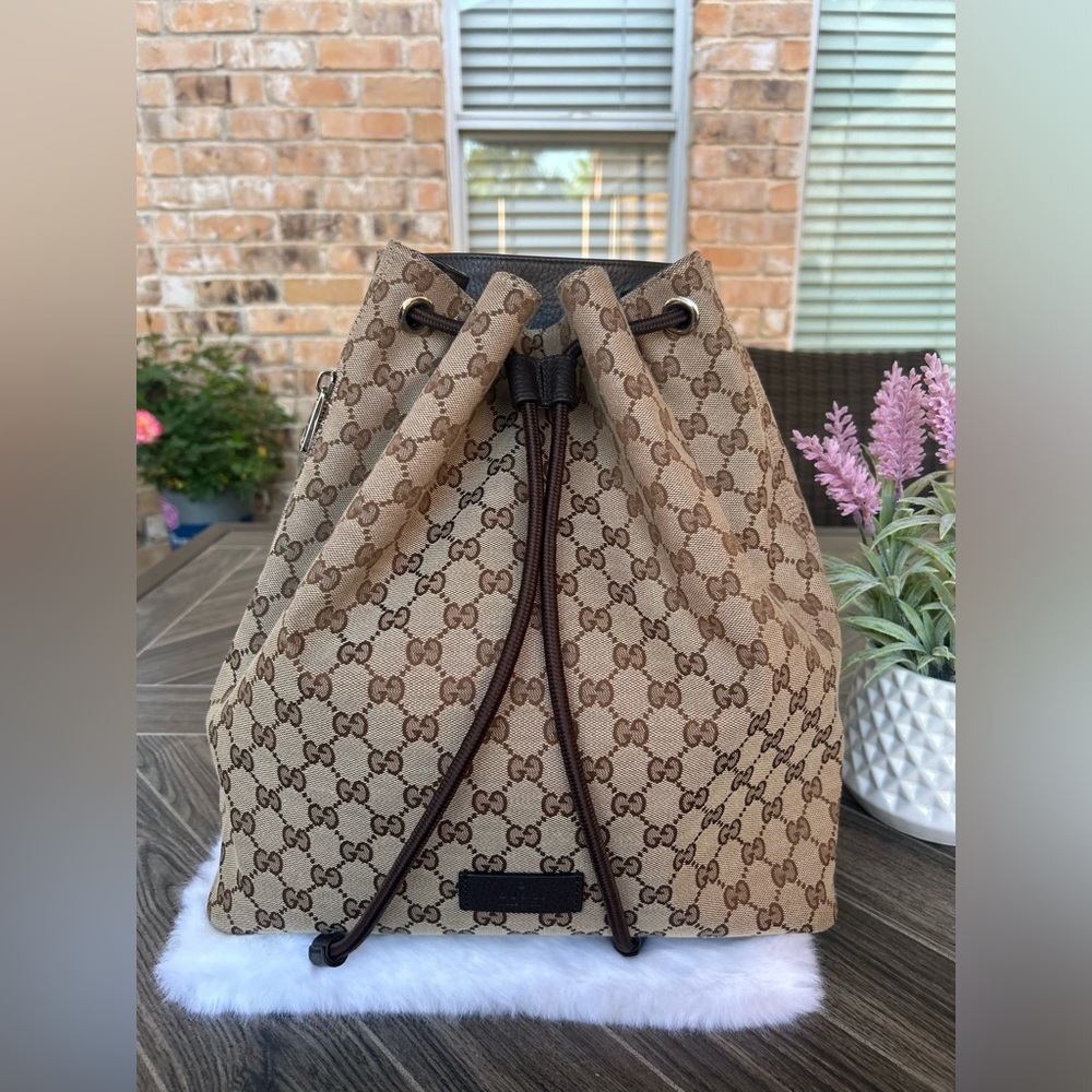GUCCI Drawstring Backpack - Picture 2 of 16